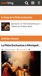 Mobile Screenshot of lafluteenchantee.over-blog.com