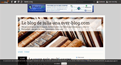 Desktop Screenshot of julia-ana.over-blog.com