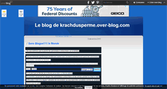 Desktop Screenshot of krachdusperme.over-blog.com