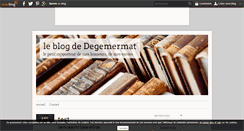 Desktop Screenshot of degemermat2.over-blog.com