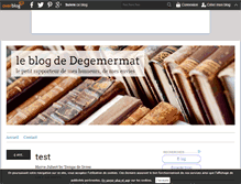Tablet Screenshot of degemermat2.over-blog.com