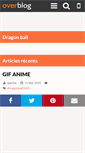 Mobile Screenshot of dragonball2005.over-blog.com