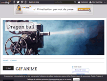 Tablet Screenshot of dragonball2005.over-blog.com