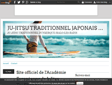 Tablet Screenshot of jujutsutraditionnel.over-blog.com