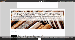 Desktop Screenshot of cesoirjovule.over-blog.com