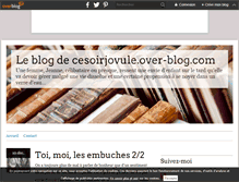 Tablet Screenshot of cesoirjovule.over-blog.com