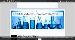 Desktop Screenshot of ifsi.murets2007-2010.over-blog.fr