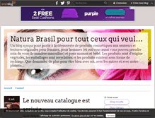 Tablet Screenshot of nadege.naturabrasil.over-blog.com