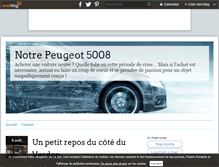 Tablet Screenshot of la.peugeot.5008.n.est.qu.une.voiture.quoique.over-blog.com