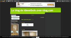 Desktop Screenshot of ideeetbois.over-blog.com