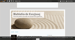 Desktop Screenshot of blablabladekuujjuaq.over-blog.com