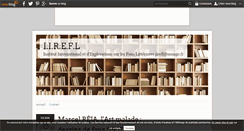 Desktop Screenshot of fous-litteraires.over-blog.com
