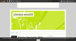 Desktop Screenshot of cinema-sensitif.over-blog.com