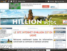 Tablet Screenshot of hillioninfos.over-blog.com