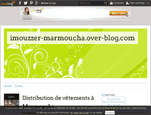 Tablet Screenshot of imouzzer-marmoucha.over-blog.com