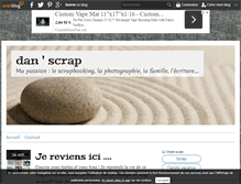 Tablet Screenshot of danscrap.over-blog.fr