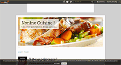 Desktop Screenshot of nonine-cuisine.over-blog.com