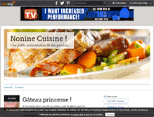 Tablet Screenshot of nonine-cuisine.over-blog.com