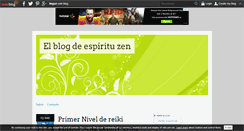 Desktop Screenshot of espirituzen.over-blog.com