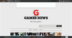Desktop Screenshot of games-news.over-blog.com