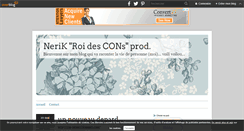 Desktop Screenshot of nerik.over-blog.com