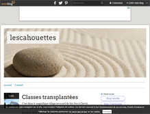 Tablet Screenshot of lescahouettes.over-blog.com