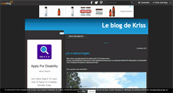 Desktop Screenshot of kriss-patygirl.over-blog.com