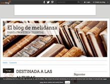 Tablet Screenshot of melidanza.over-blog.com