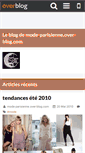 Mobile Screenshot of mode-parisienne.over-blog.com