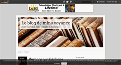 Desktop Screenshot of mina-voyance.over-blog.com