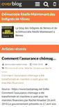 Mobile Screenshot of democratie-reelle-nimes.over-blog.com