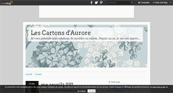 Desktop Screenshot of lescartonsdaurore.over-blog.com