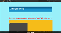 Desktop Screenshot of idfblog.over-blog.com