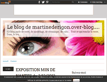 Tablet Screenshot of martinederigon.over-blog.com