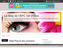 Tablet Screenshot of apc.valdoise.over-blog.com