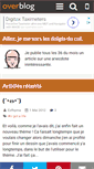 Mobile Screenshot of fesse-girl.over-blog.com