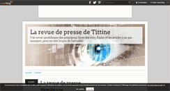 Desktop Screenshot of larevuedepressedetittine.over-blog.com