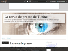 Tablet Screenshot of larevuedepressedetittine.over-blog.com