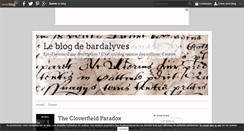 Desktop Screenshot of bardalyves.over-blog.com