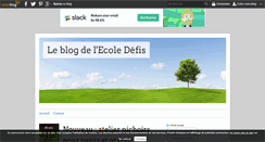 Desktop Screenshot of ecoledefis.over-blog.com