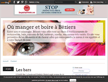 Tablet Screenshot of barrestaurantbeziers.over-blog.com