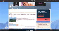 Desktop Screenshot of montagnesdepierre.over-blog.com