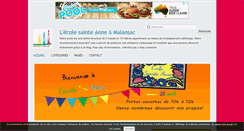Desktop Screenshot of ecolesainteanne-malansac.over-blog.com