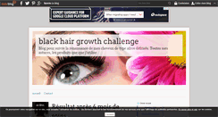 Desktop Screenshot of blackhairgrowthchallenge.over-blog.com