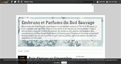 Desktop Screenshot of embrunsetparfumsdusudsauvage.over-blog.com