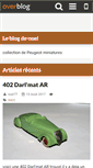 Mobile Screenshot of minipeugeot.over-blog.com
