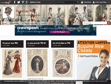 Tablet Screenshot of femmes-en-1900.over-blog.com