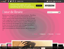 Tablet Screenshot of coeurdelibraire.over-blog.com