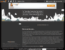 Tablet Screenshot of chroniques-electroniques.over-blog.com