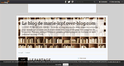 Desktop Screenshot of marie-lcpf.over-blog.com